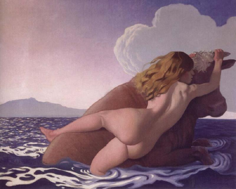 Felix Vallotton The Rape of Europe oil painting image
